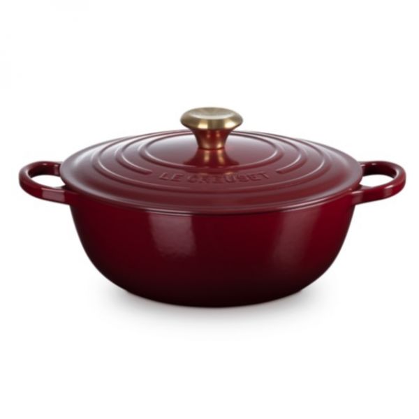 Marmite en fonte émaillée couleur Rhône