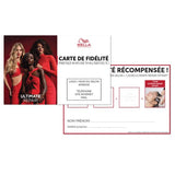 Lot de 100 cartes de fidélité personnalisées