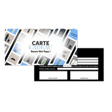 Lot de 50 cartes cadeaux Fête des Pères 21x10 cm