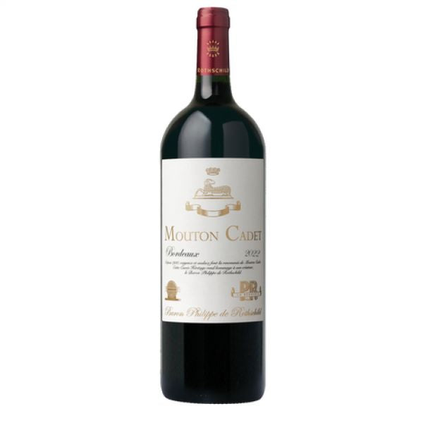 6 bouteilles 75cl Mouton Cadet cuvée Héritage 2022