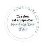 1 autocollant de vitrine personnalisé 20 x 20 cm