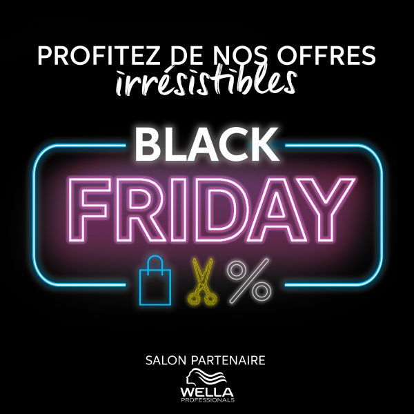 1 autocollant de vitrine personnalisé 20 x 20 cm BLACK FRIDAY CARRE