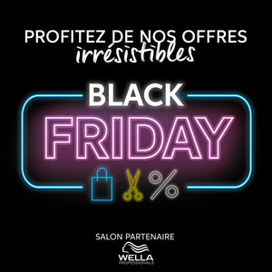 1 autocollant de vitrine personnalisé 20 x 20 cm BLACK FRIDAY CARRE