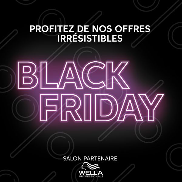 1 autocollant de vitrine personnalisé 20 x 20 cm BLACK FRIDAY CARRE