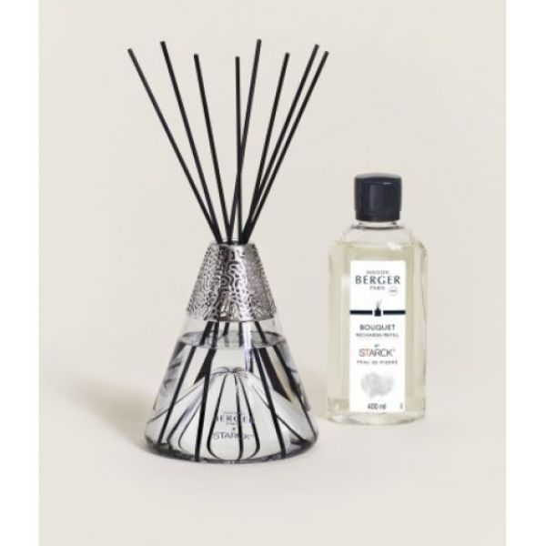 Coffret Bouquet Parfumé gris By Starck Peau De Pierre