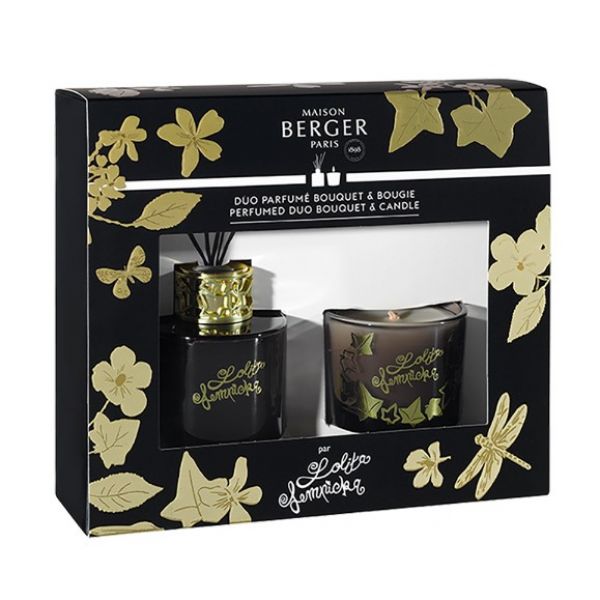 Coffret mini Duo bouquet 80ml + bougie 80g Lolita Lempicka noir