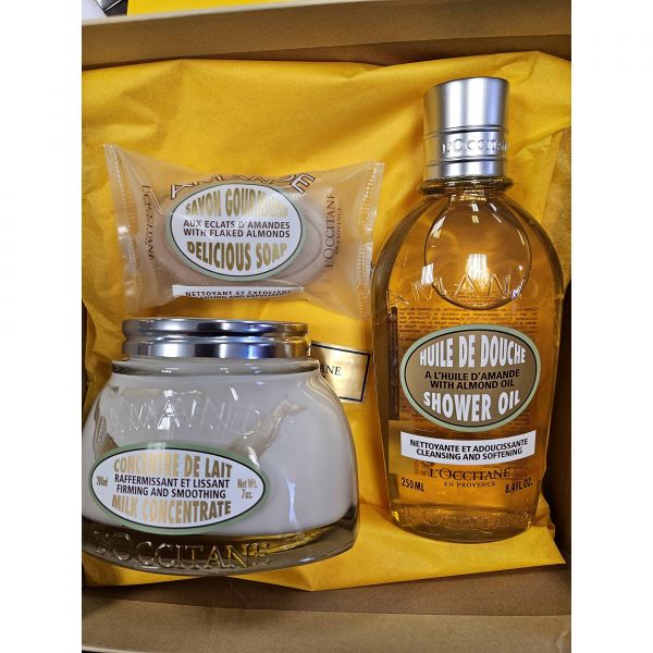 Coffret 3 pièces saveur  Amande