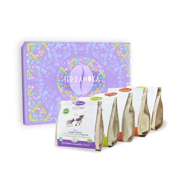 96 dosettes de café type Senseo zéro déchet