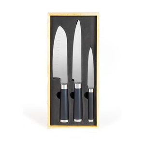 Set de 3 Couteaux de Style Japonais