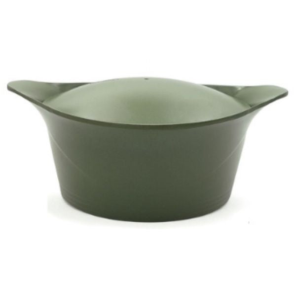 Cocotte 24 cm Verte avec couve