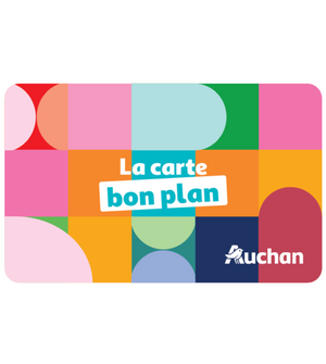 Carte cadeau Auchan