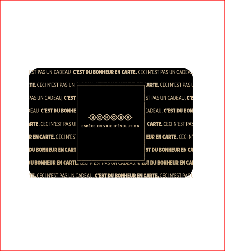 Carte cadeau Bonobo