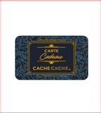 carte cadeau Cache Cache