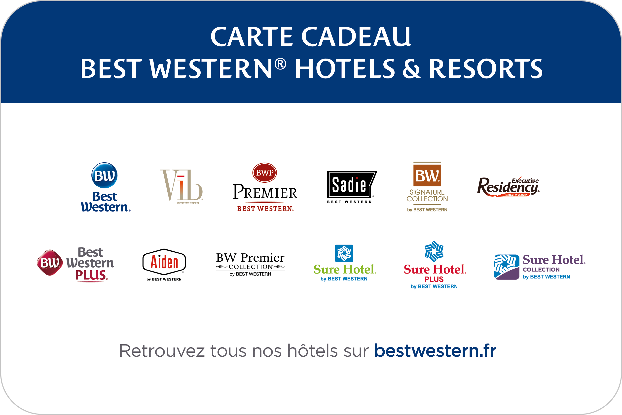Carte cadeau Best Western