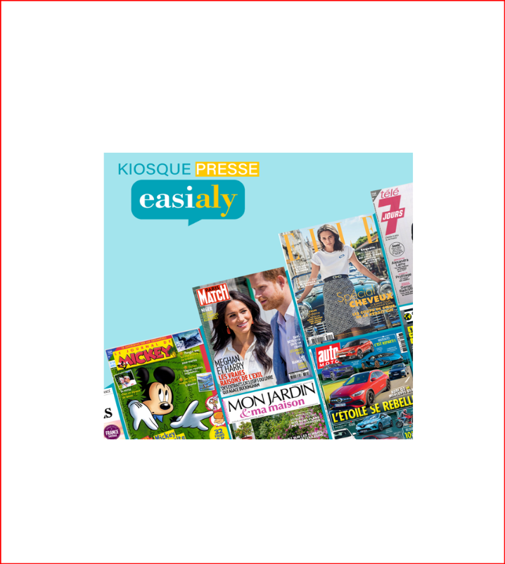Carte cadeau Magazines - Easialy