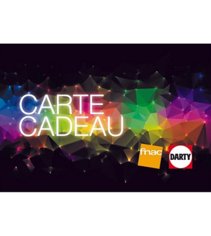Carte cadeau Fnac Darty