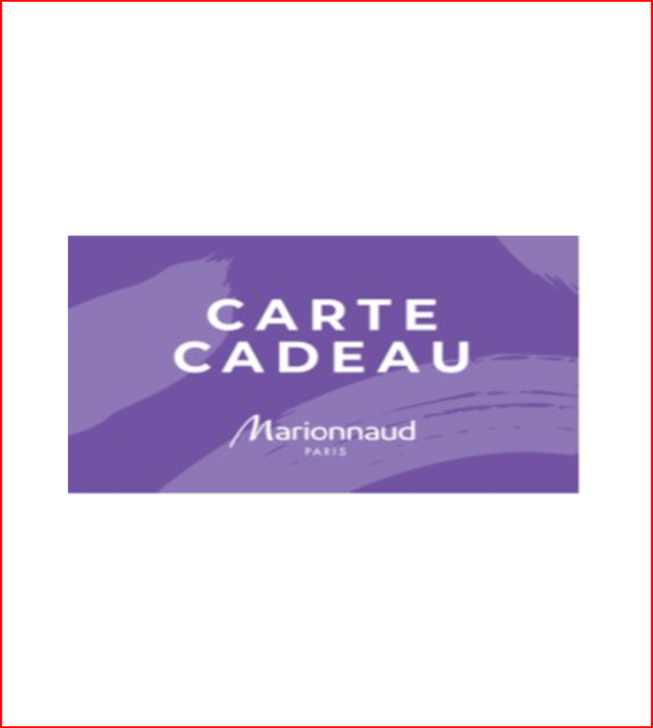 Carte Cadeau Marionnaud
