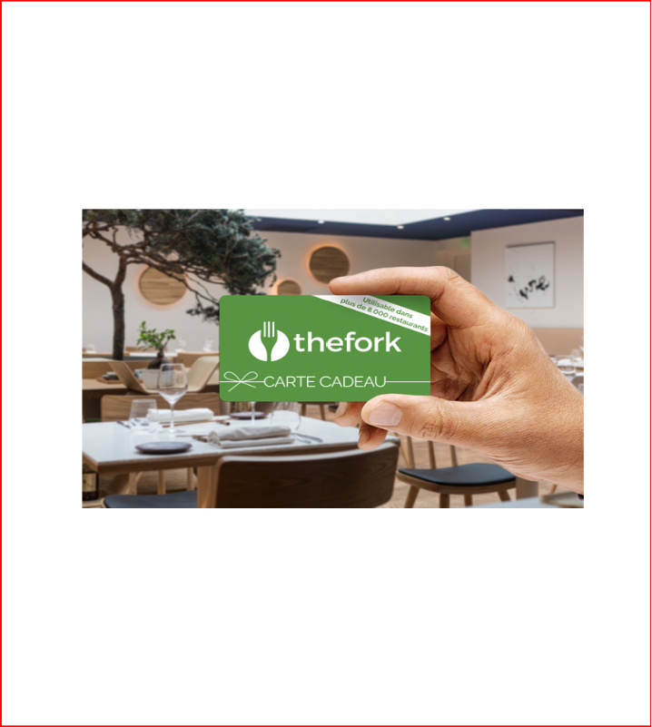 carte cadeau Thefork
