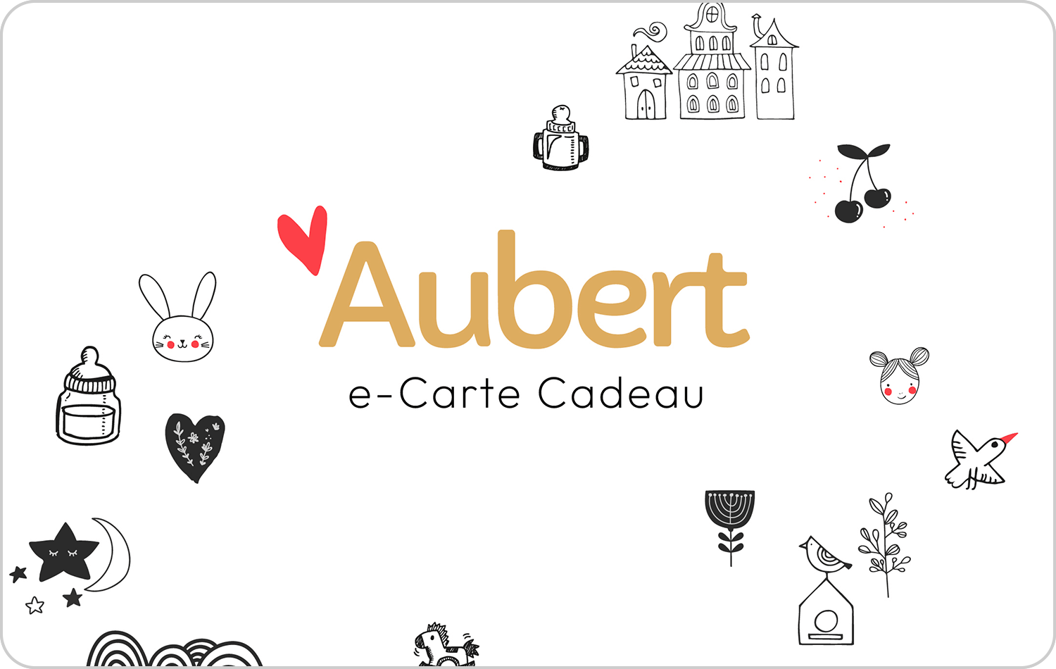 Carte cadeau Aubert