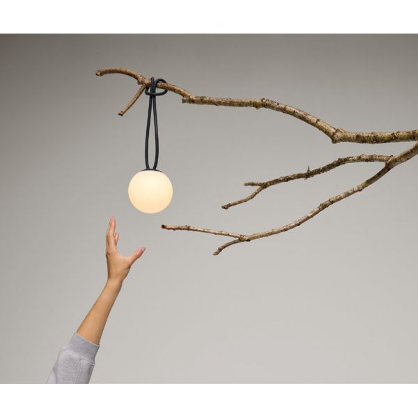 Bolleke Mini la Surprise Black Petite boule lumineuse Anthracite