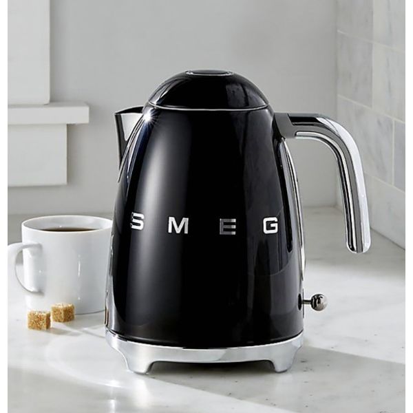 Bouilloire 1.7Litres noir Années 50 Smeg