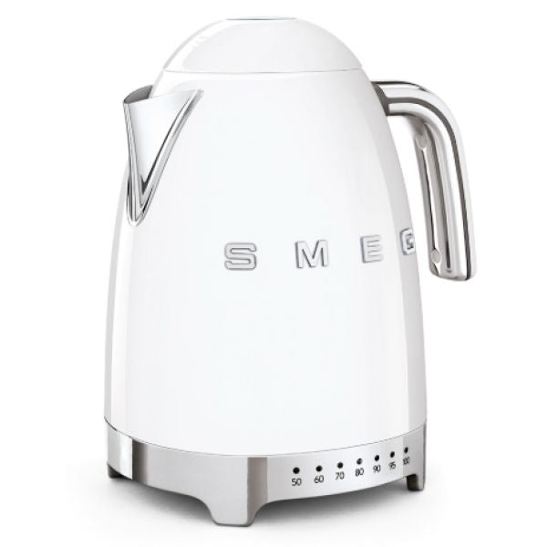 Bouilloire thermostatée 1.7 Litres Année 50 blanche Smeg