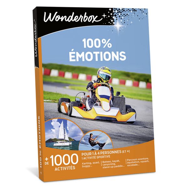 Coffret cadeaux 100% émotions