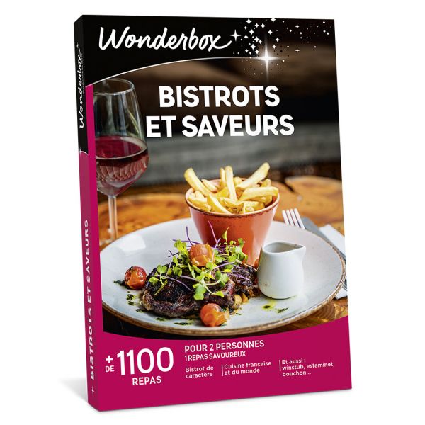 Coffret cadeaux BISTROTS ET SAVEURS