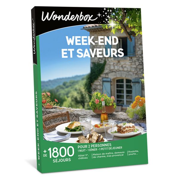 Coffret Cadeaux Week-end et saveurs
