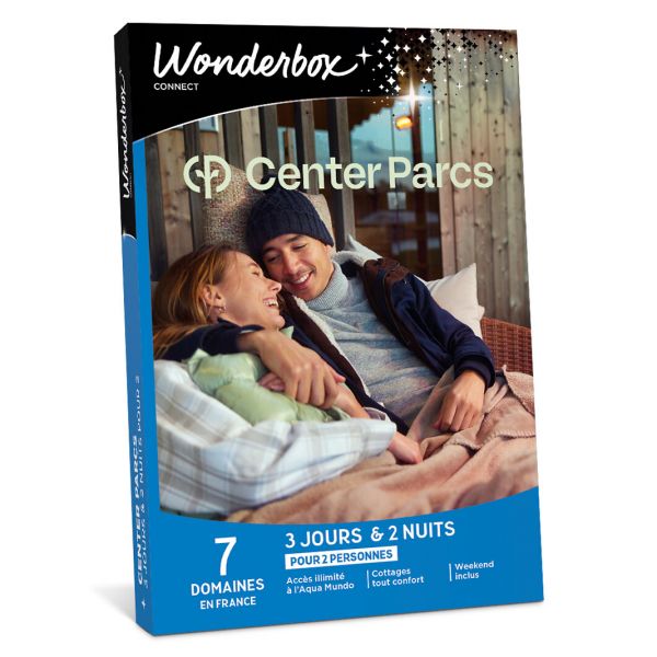Coffret Center Parcs - 3 jours & 2 nuits en duo