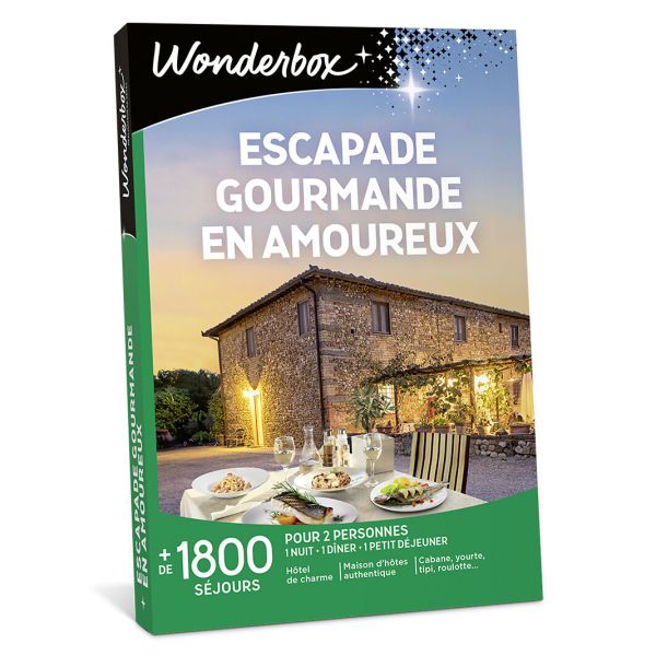 Coffret Escapade gourmande en amoureux