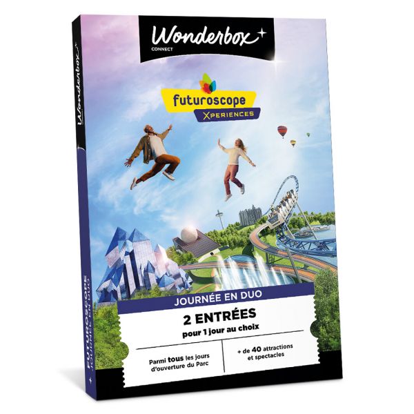 Coffret Futuroscope - 1 Jour en duo WONDERBOX