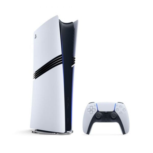 Console PS5 PRO noir et blanc