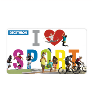 Carte cadeau Decathlon