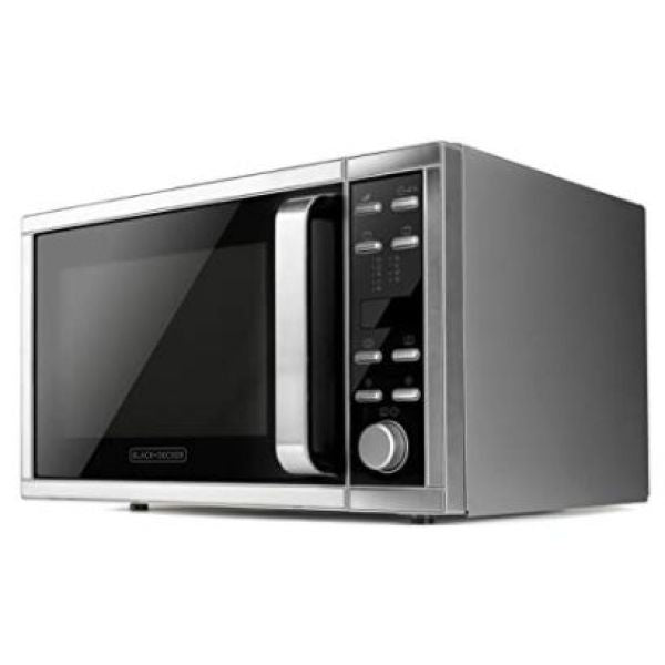Four micro-ondes 900 W Inox brossé