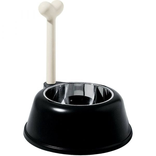 Gamelle Design pour Chien Noir Lupita Alessi