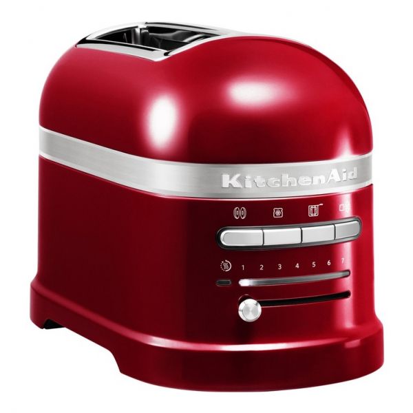 Grille pain artisan 2 tranches rouge pomme d&
