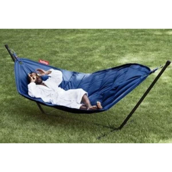 Headdemock Deluxe incl. Pillow bleu foncé