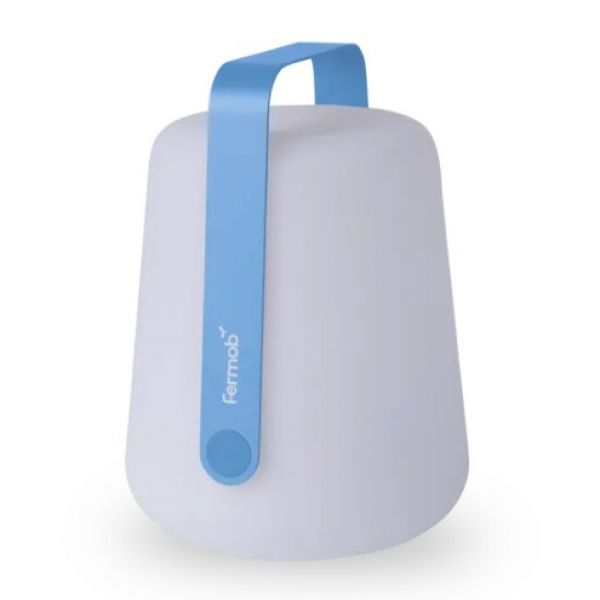 Lampe BALAD² bleu maya H.25 CM