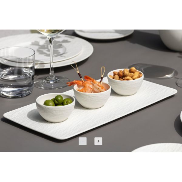 Manufacture Rock blanc Set coupelle 4 pcs Villeroy