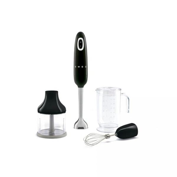 Mixeur plongeant Année 50 noir Azur Smeg