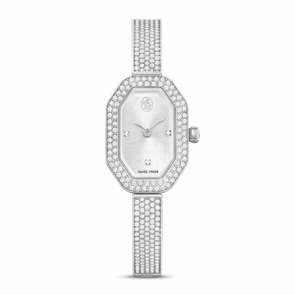 Montre Dextera bangle, Bracelet en métal, Ton argenté, Acier inoxydable