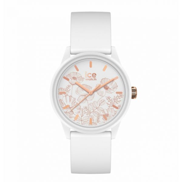 Montre ICE solar power-Spring white-Petite-3H Ice Watch