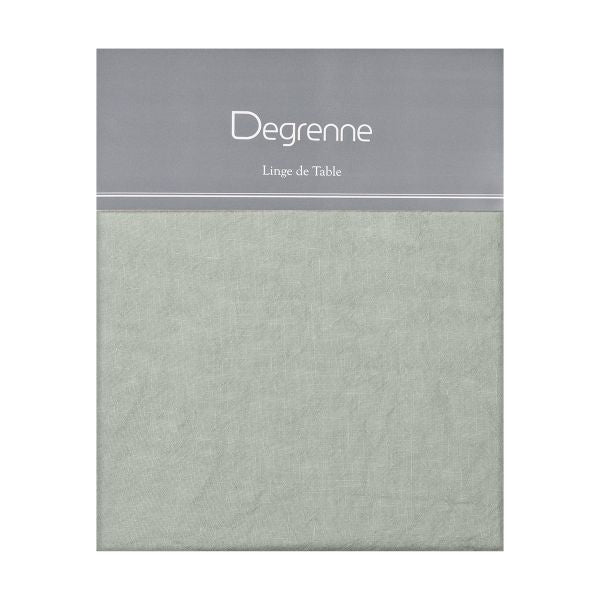 NAPPE EN LIN ARGILE VERTE
