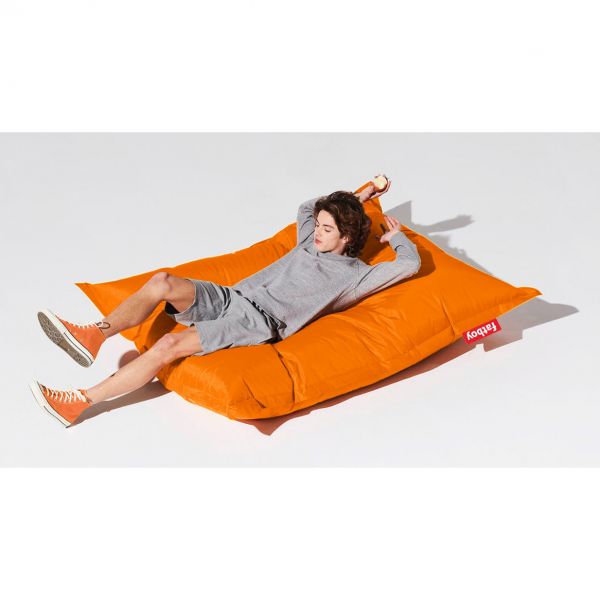 Original Orange Pouf d&