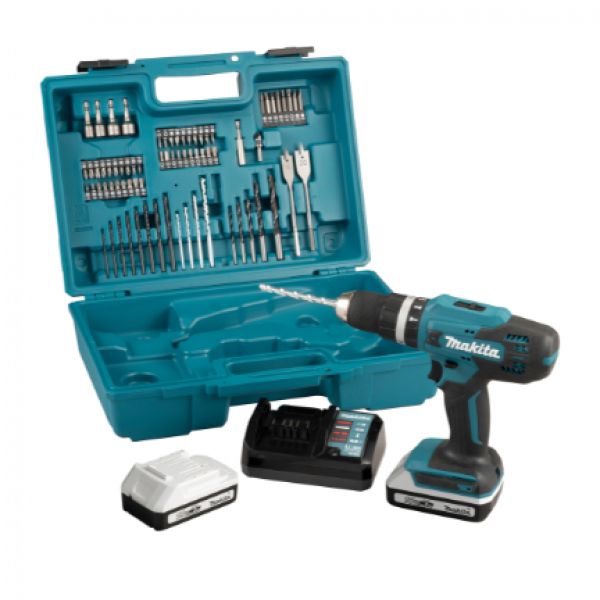Perceuse visseuse à percussion 18 V Li-Ion 2 Ah Ø 13 mm ( kit d&
