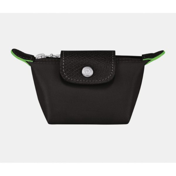 Porte-monnaie Le Pliage Green Toile Recyclée - Noir