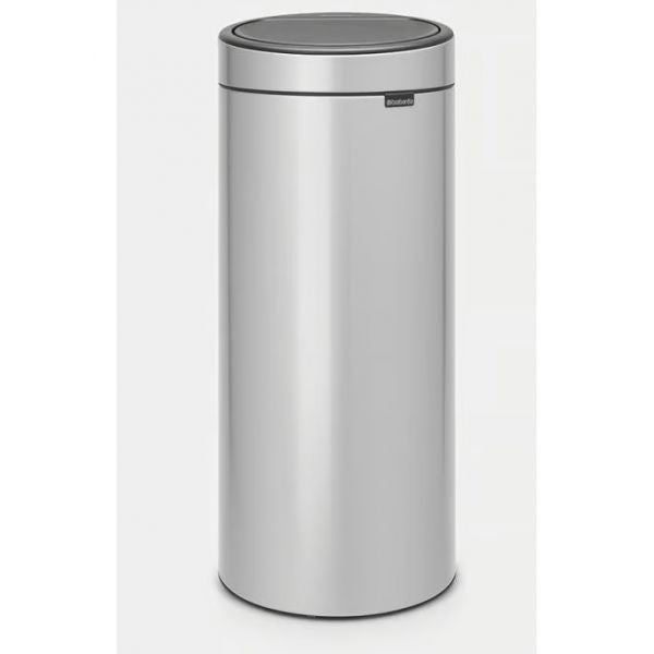 Poubelle Touch Bin New 30 litres - Metallic Grey
