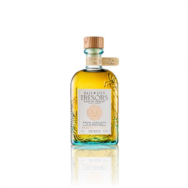 Rhum Baie des trésors 0.70L Fleurs du Vent 49.8%