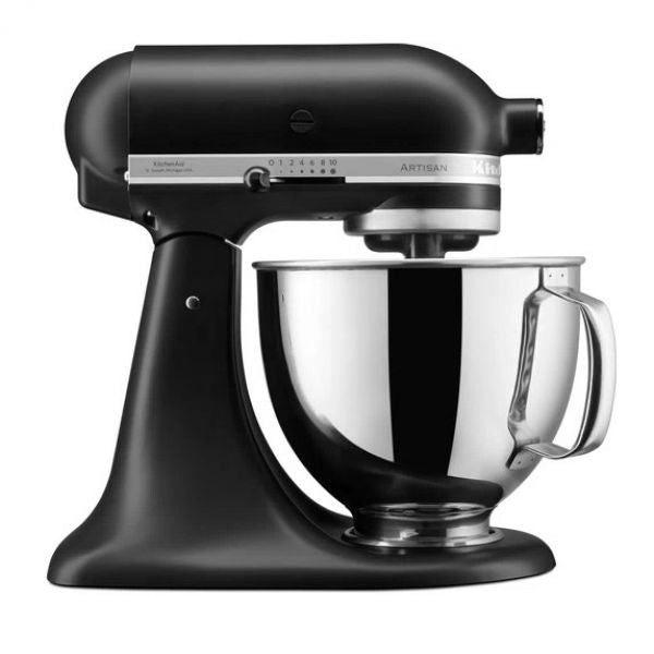 Robot pâtissier 4.8L artisan noir réglisse Kitchenaid